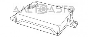 Modulul de control al receptorului de intrare fără cheie Dodge Challenger 15-