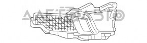 Grila bara de protecție față dreapta Acura MDX 17-20, finisaj sub PTF