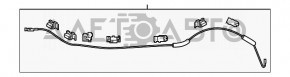 Трос открывания замка капота Acura MDX 17-20 рест длинная часть