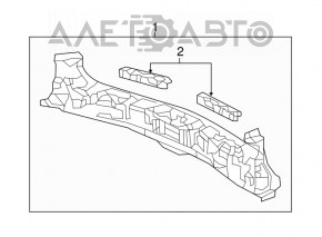 Задняя панель Acura MDX 17-20 рест