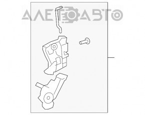 Blocare ușă față stânga Lexus LS460 LS600h 07-09 cu închidere automată