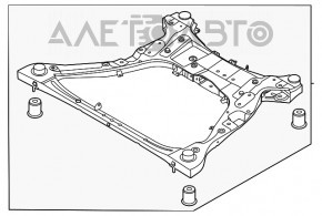 Подрамник передний Hyundai Sonata 20- 2.5