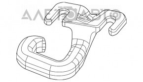 Bara de protecție față stânga Jeep Cherokee KL 14-18