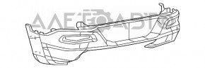 Bara spate goală Jeep Cherokee KL 14-18, structură Trailhawk