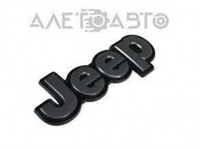 Emblema Jeep pentru portiera portbagajului Jeep Cherokee KL 14-18 gri.