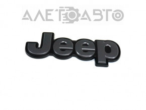 Emblema Jeep pentru portiera portbagajului Jeep Cherokee KL 14-18 gri.