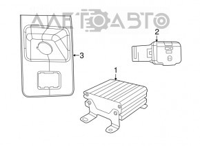 Unitatea de control electric ECU Dodge Journey 11-