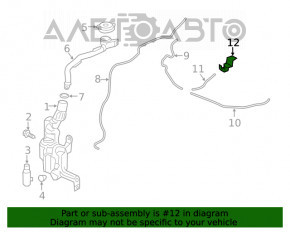 Injectoarele de spălare a parbrizului Honda Civic X FC 16-21