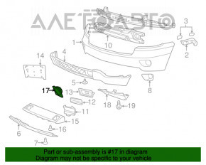 Cadru radar Jeep Grand Cherokee WK2 11-13