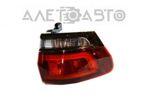 Lampa exterioară aripă stângă Jeep Grand Cherokee WK2 14-21 crom închis