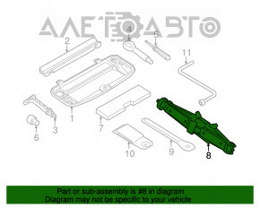 Домкрат BMW 5 F10 09-17