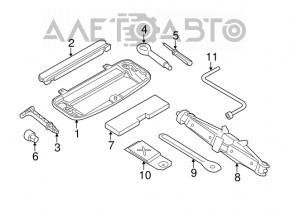 Домкрат BMW 5 F10 09-17