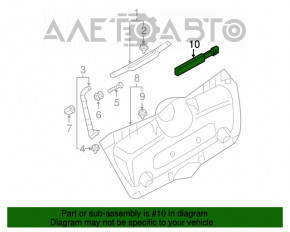 Triunghiul de avertizare de urgență pentru BMW 5 F10 09-17