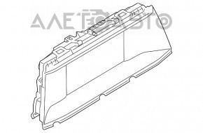 Monitor, display, navigație BMW 5 F10 11-16 de 7 inch.