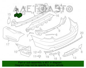 Парктроник переднего бампера BMW 5 F10 11-16