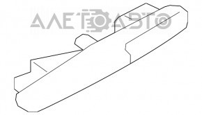 Repetitorul de semnalizare stânga pentru aripa stângă BMW 5 F10 11-16