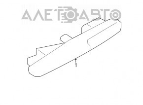 Repetitorul de semnalizare dreapta pentru aripa dreapta BMW 5 F10 11-16