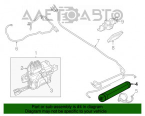 Compresorul suspensiei pneumatice Jeep Grand Cherokee WK2 11-21