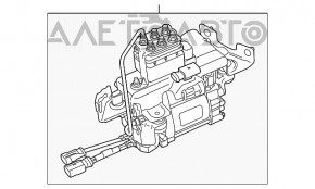 Receptorul suspensiei pneumatice pentru Jeep Grand Cherokee WK2 11-21