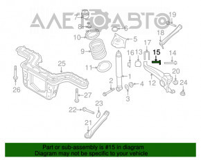 Болт развальный Ford Ecosport 18-22 AWD