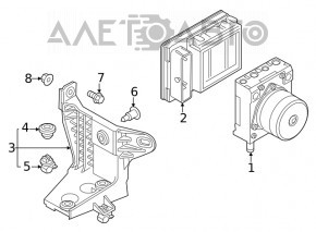 ABS ABS Jeep Renegade 15-