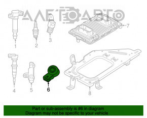 Senzor de detonare Jeep Cherokee KL 14- 3.2