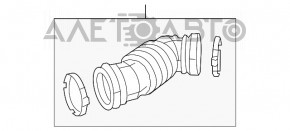 Tubul de aer cu colector de gunoi pentru Jeep Cherokee KL 19- 3.2, nou, original