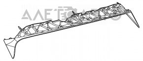 Spoilerul portbagajului Jeep Cherokee KL 19-21