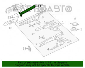 Amplificatorul de subramă frontal stânga Jeep Cherokee KL 19-