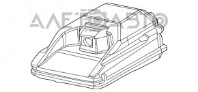 Camera frontală Jeep Cherokee KL 19-