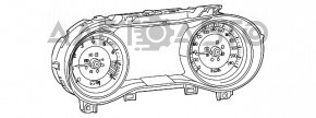 Щиток приборов Jeep Cherokee KL 20 3.2 цветной дисплей