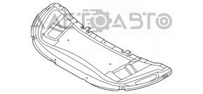 Izolarea capotei Nissan Rogue 21-23