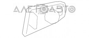 Capac maner usa spate stanga Toyota Camry v70 18-