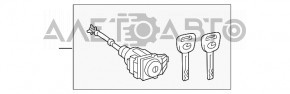 Личинка замка передней левой Lexus RX350 RX450h 10-15