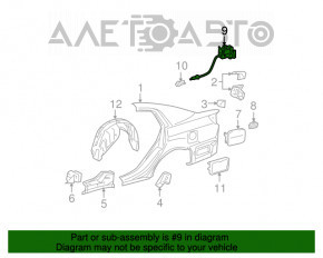 Замок лючка бензобака Toyota Avalon 05-12