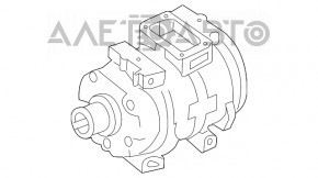 Compresorul de aer condiționat Dodge Challenger 15- 5.7