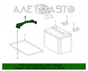 Крепление АКБ Lexus GX470 03-09 OEM