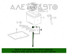 Болт крепления акб Lexus RX300 RX330 RX350 RX400h 04-09 новый OEM оригинал