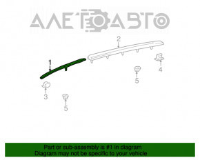 Capota stângă a acoperișului Lexus RX300 98-03 față. nou OEM original