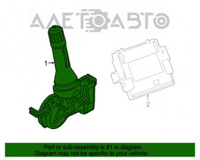 Датчик давления колеса Jeep Compass 17- 433mhz