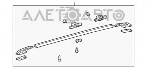 Balustradele longitudinale Toyota Sienna 04-10 nu au două capacuri, vopseaua s-a cojit