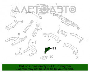 Conducta de aer pentru torpila dreapta Subaru Outback 20-