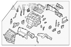 Arzătorul complet pentru Subaru Outback 20- 2.5 base