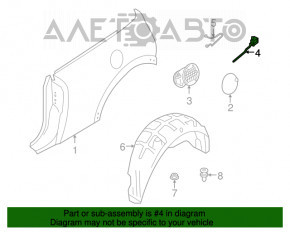 Blocare capac rezervor Mini Cooper F56 3d 14