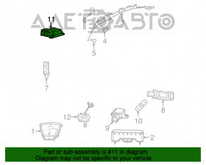 Modulul airbag SRS pentru airbag-urile de siguranță ale computerului Dodge Challenger 15- 5.7, 6.4