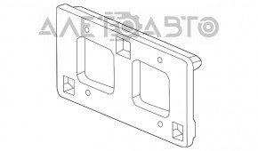 Рамка под номер Honda HR-V 16-22 царапина, примято креп