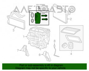 Ventilatorul de încălzire al aerului condiționat al Jeep Compass 17-