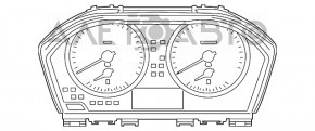 Щиток приборов BMW X1 F48 16-21 под проекцию