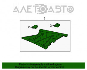 Capac spate dreapta Toyota Camry v40 bej