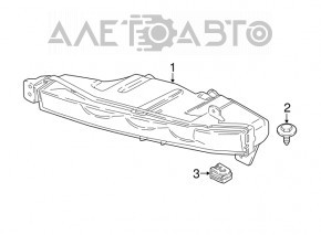 Противотуманная фара птф левая BMW 7 G11 G12 16-19